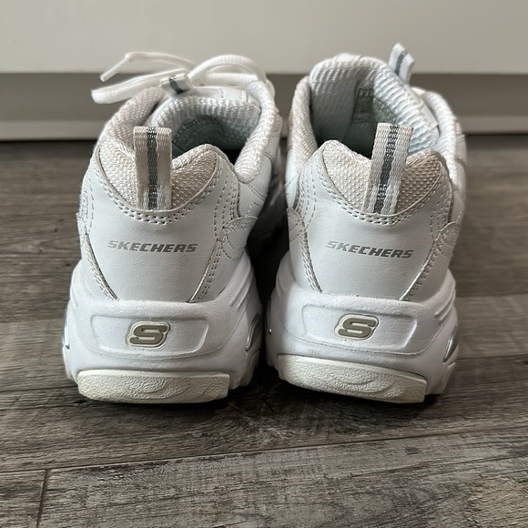 White memory foam sneakers - Picture 3 of 5